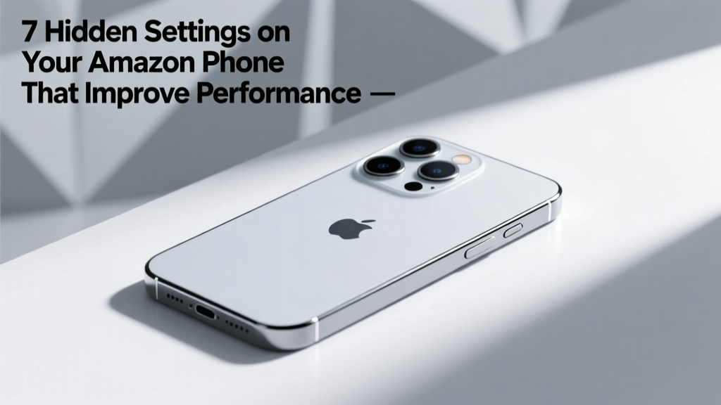Amazon Phone Performance Settings (2026)