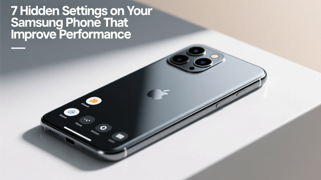Samsung Phone Performance Settings (2026)
