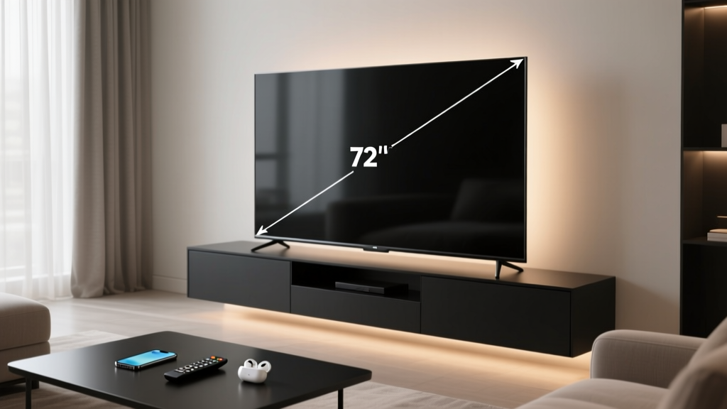 72 Inch TV Buying Size Specs Real World Fit: The Exact Wall Space, Viewing Distance & Mounting Reality Check You’re Missing (Before You Overspend)