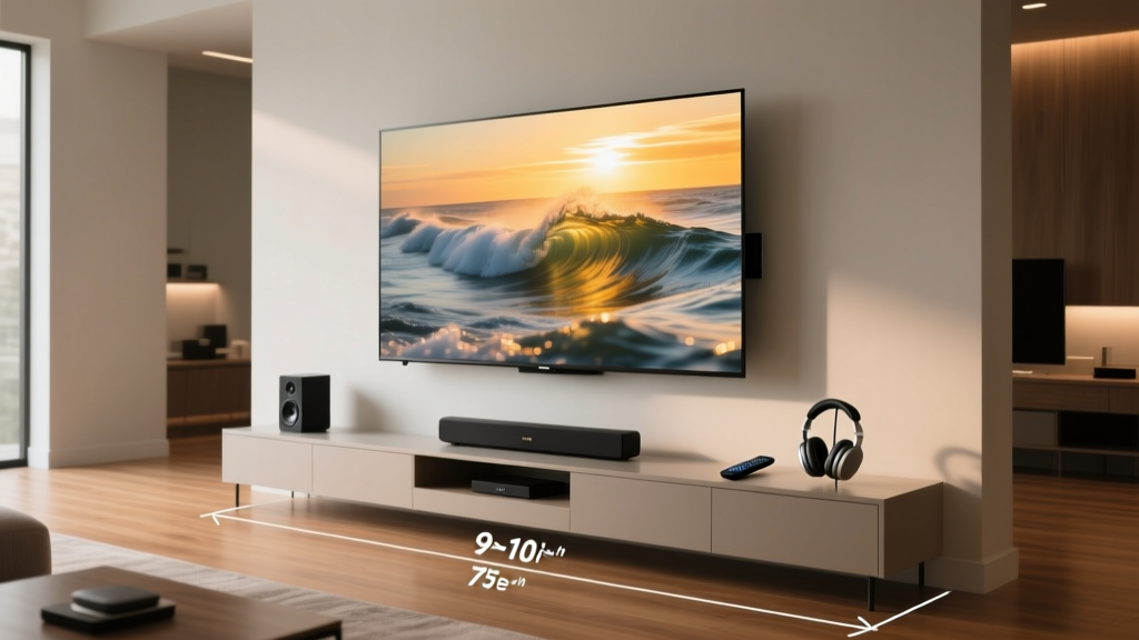 75 Inch 4K TV Buying Guide: The Exact Viewing Distance You Need + 5 Real-World Tested Best Picks (2024)
