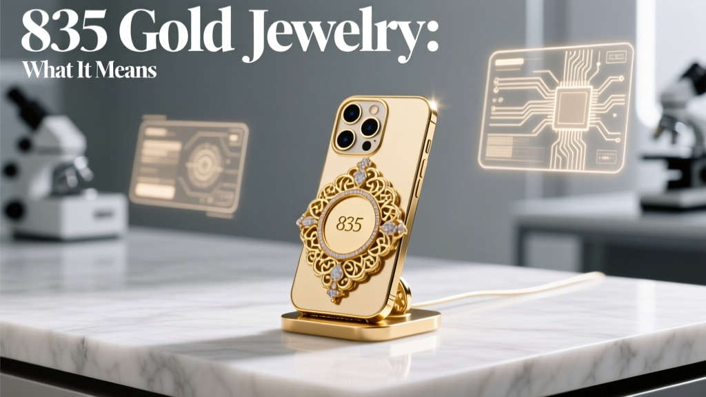 835 Gold Jewelry What It Means: The Truth Behind That Stamp (It’s Not 18K—Here’s Exactly What It Is & Why It Matters for Your Purchase)