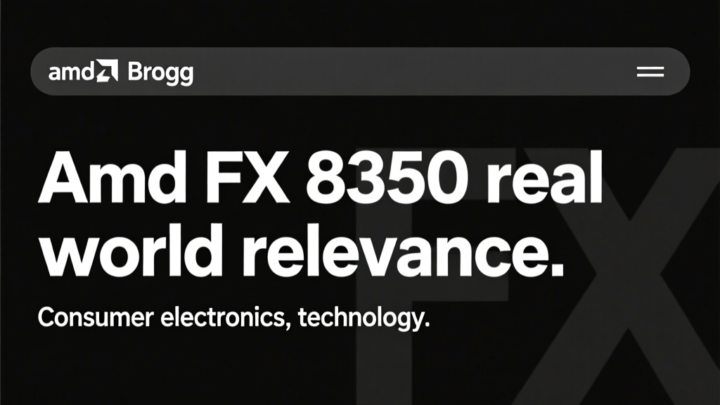 Amd Fx 8350 Real World Relevance in 2024: Why This 10-Year-Old CPU Still Powers Budget Builds (and When It Absolutely Shouldn’t)