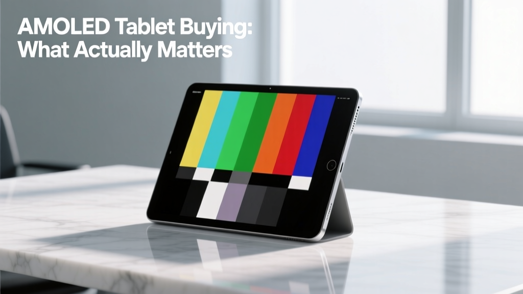 AMOLED Tablet Buying What Actually Matters: 7 Real-World Factors That Kill Battery Life, Blur Photos, or Make Touch Feel Like Sandpaper (Spoiler: Resolution Isn’t #1)