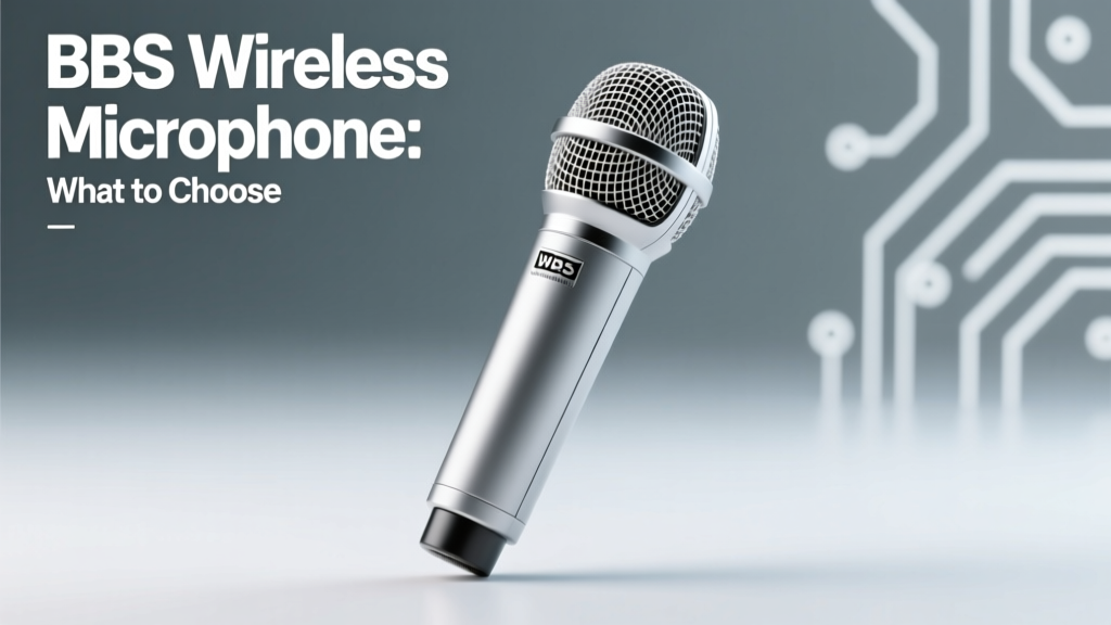 BBS Wireless Microphone What To Choose: 7 Real-World Tests Reveal Which Model Actually Delivers Studio Clarity — Not Just Marketing Hype