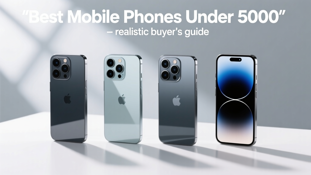 Stop Wasting Money on 'Budget Flagships': The 5 Best Mobile Phones Under 5000 Realistic Buyers Actually Keep for 2+ Years (2024 Field-Tested)
