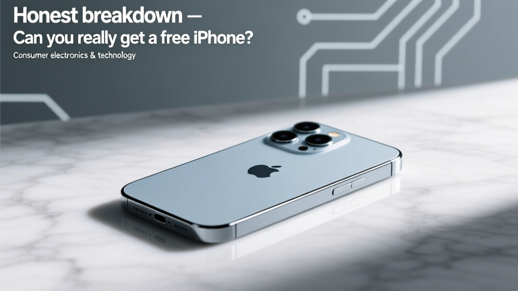 Can You Really Get A Free iPhone? Honest Breakdown: 7 Legit Ways (and 12 Scams That Look Real) — What Apple, Carriers & Regulators Actually Allow in 2025