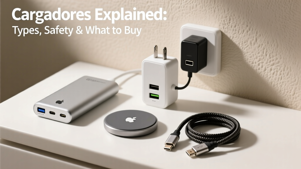 Cargadores Explained: Types, Safety Myths Debunked, and Exactly What To Buy in 2024 (No More Overheating or Slow Charging)