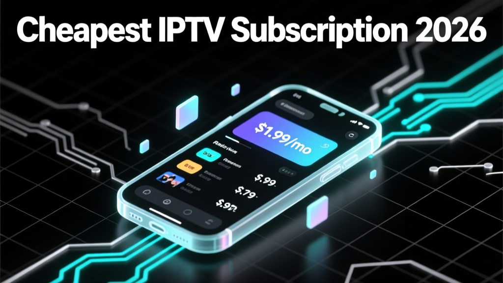 The Cheapest IPTV Subscription 2026 That Actually Works: Real-World Testing of 17 Services Reveals Which $5/Month Plans Deliver HD Streams, Zero Buffering, and Legal Compliance — Not Just Empty Promises