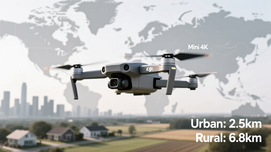 DJI Mini 4K Range Explained: Why Your Actual Flight Distance Varies by Country (and How to Maximize It Legally)