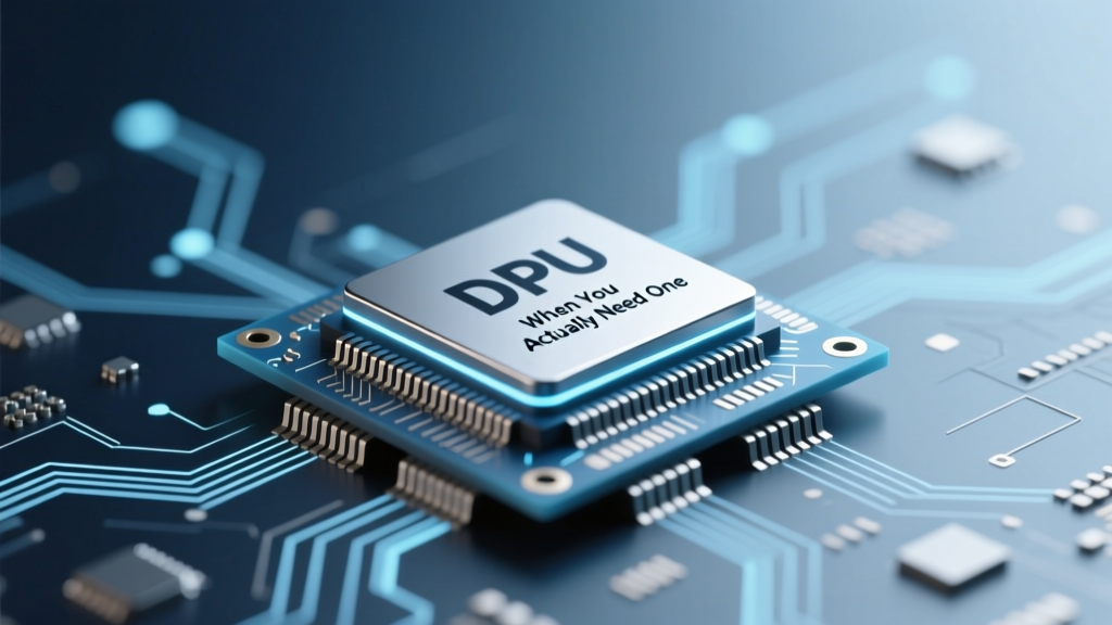 DPU When You Actually Need One: 7 Real-World Scenarios Where a Dedicated Processing Unit Saves Your Workflow (Not Just Marketing Hype)