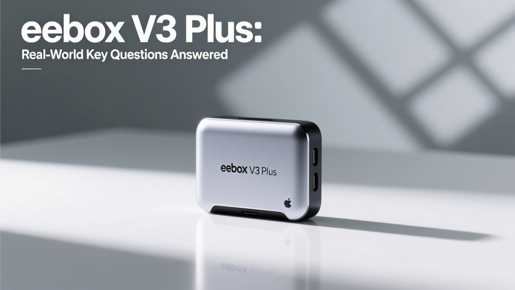 Eebox V3 Plus Real World Key Questions Answered: What Actually Matters After 90 Days of Daily Use (Not Just Specs)
