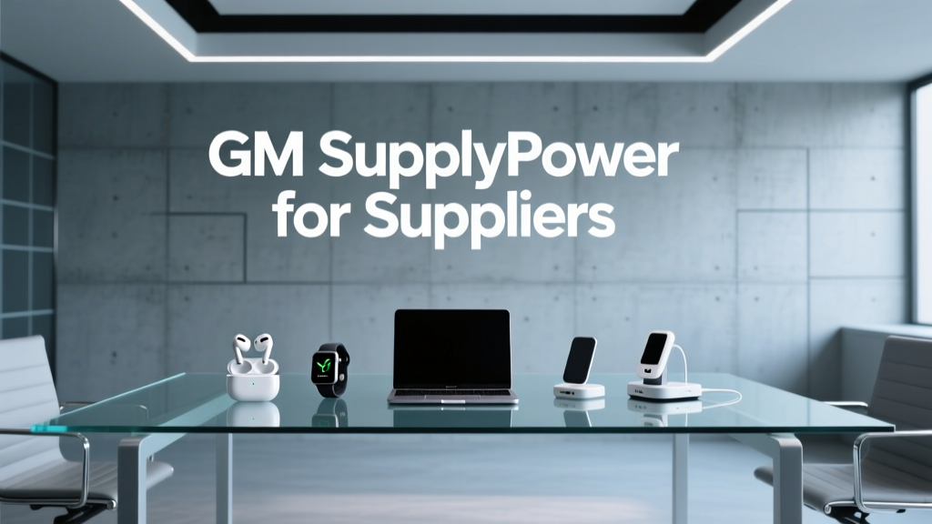 GM SupplyPower for Suppliers: The 7-Minute Onboarding Checklist That Cuts PO Processing Time by 63% (and Why 82% of Tier-2 Suppliers Still Miss Step #4)