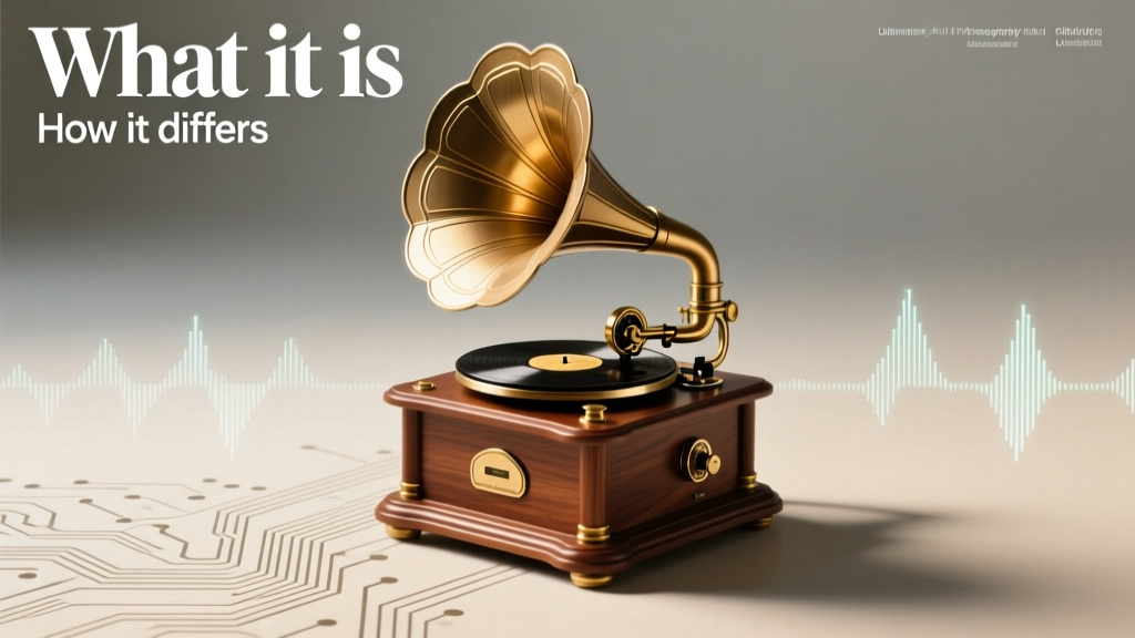 Gramophone Definition What It Is How It Differs: The Truth Behind Edison’s Phonograph, Berliner’s Disc Machine, and Modern Turntables You’re Still Confusing