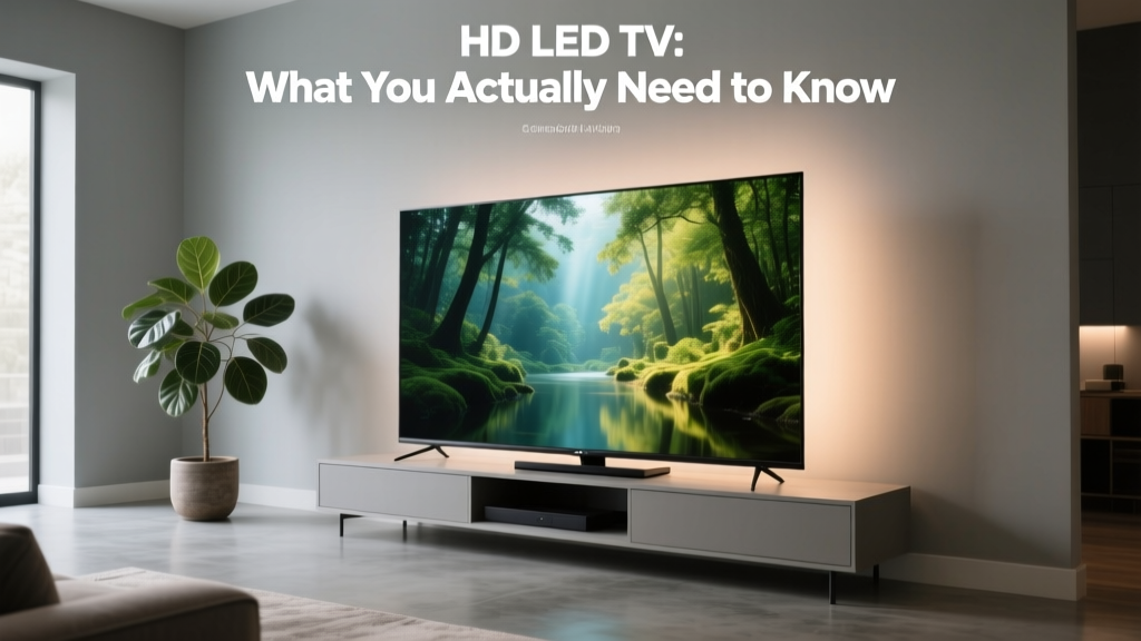 Hd Led Tv What You Actually Need To Know: 7 Hard Truths That Retailers Won’t Tell You (And Why 1080p Is Still Smarter Than You Think)