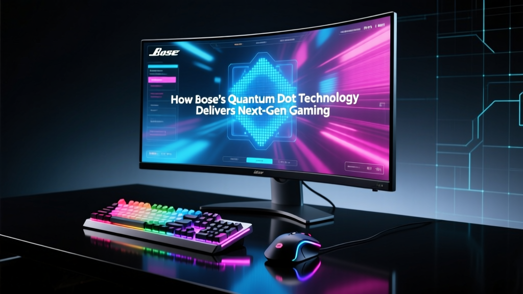 How Bose's quantum dot Technology Delivers Next-Gen Gaming