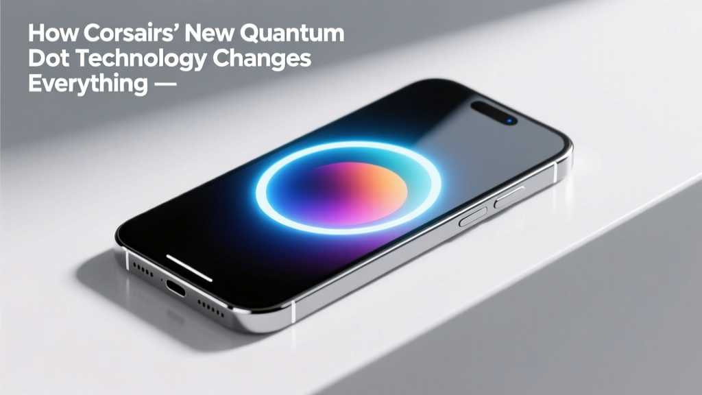 How Corsair's New quantum dot Technology Changes Everything