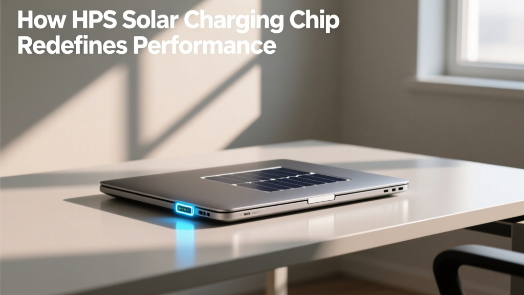 How HP's solar charging Chip Redefines Performance
