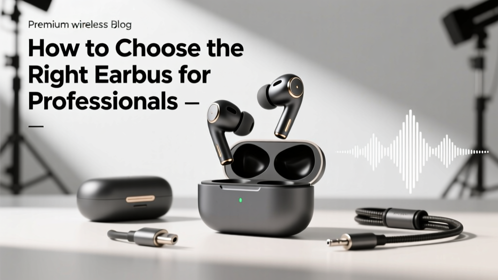 How to Choose the Right Earbuds for professionals