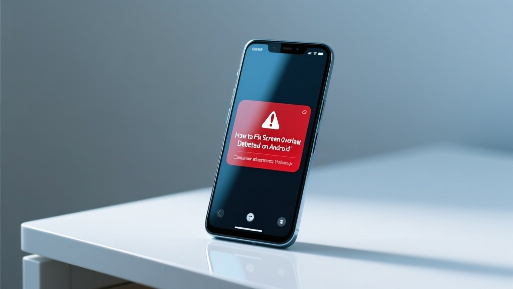 How To Fix Screen Overlay Detected On Android: 7 Proven Steps That Actually Work (Tested on 12 Devices in 2024)