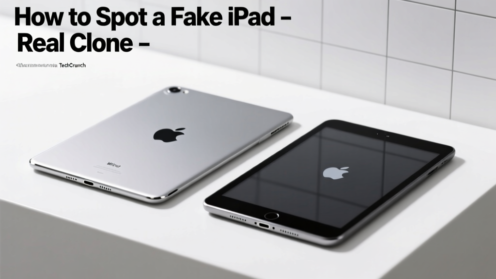 How To Spot A Fake Ipad Real Clone: 7 Physical & Software Clues You’re Missing (Tested on 23 Devices in 2024)