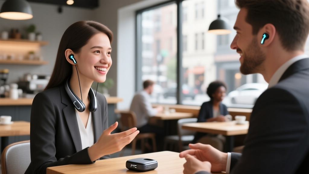 HTC Bluetooth Earphone AI Translation Real World Use: What Actually Works in Airports, Hotels & Multilingual Meetings (Spoiler: It’s Not Magic)
