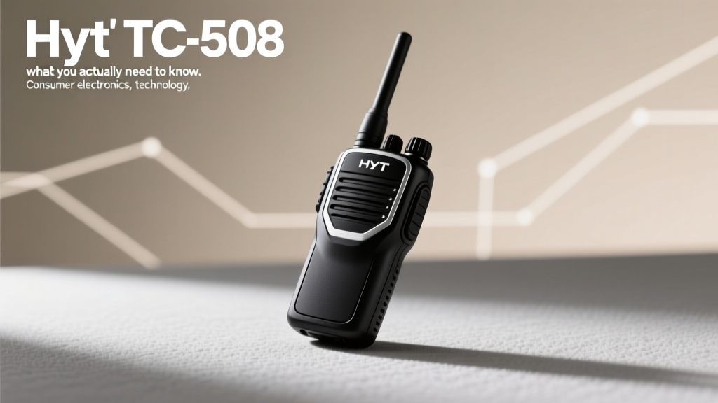 Hyt TC-508 Walkie Talkie: 7 Hard Truths You Won’t Find in the Manual (Battery Life, Range, Licensing, and Real-World Reliability Tested)