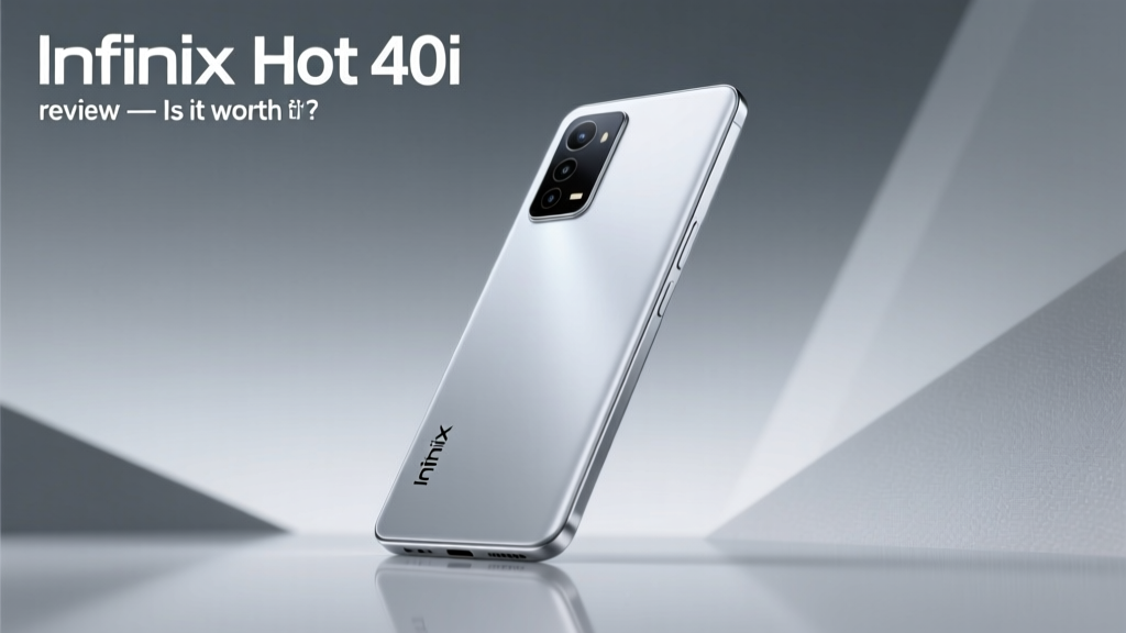 Infinix Hot 40i Review: We Tested It for 21 Days — Here’s Exactly Where It Shines (and Where It Disappoints) for Under ₹13,999