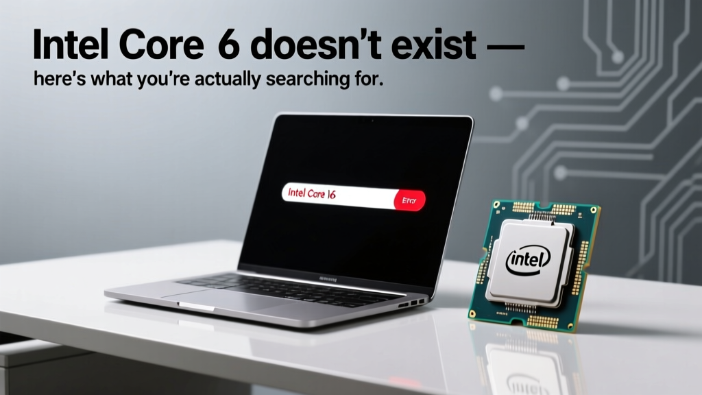 Intel Core i6 Doesn’t Exist — Here’s What You’re Actually Searching For (And Why the Confusion Is Costing You Real Buying Power)