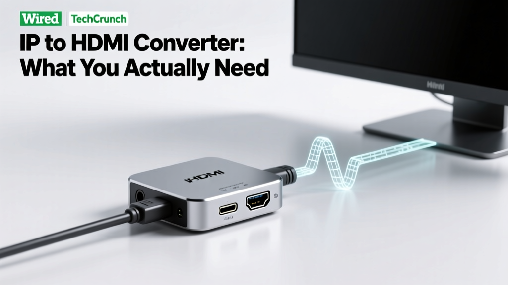 IP to HDMI Converter What You Actually Need: 7 Critical Truths Most Buyers Miss (And Why Your $29 Amazon Box Is Probably Causing Latency, Audio Dropouts, and HDCP Failures)