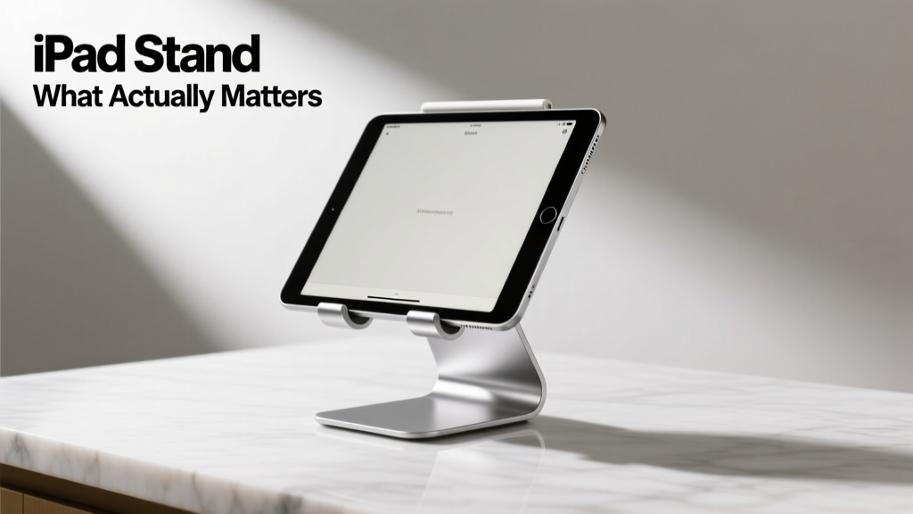 Ipad Stand What Actually Matters: The 7 Real-World Factors No Reviewer Tells You (Spoiler: Stability & Heat Dissipation Beat Aesthetics Every Time)