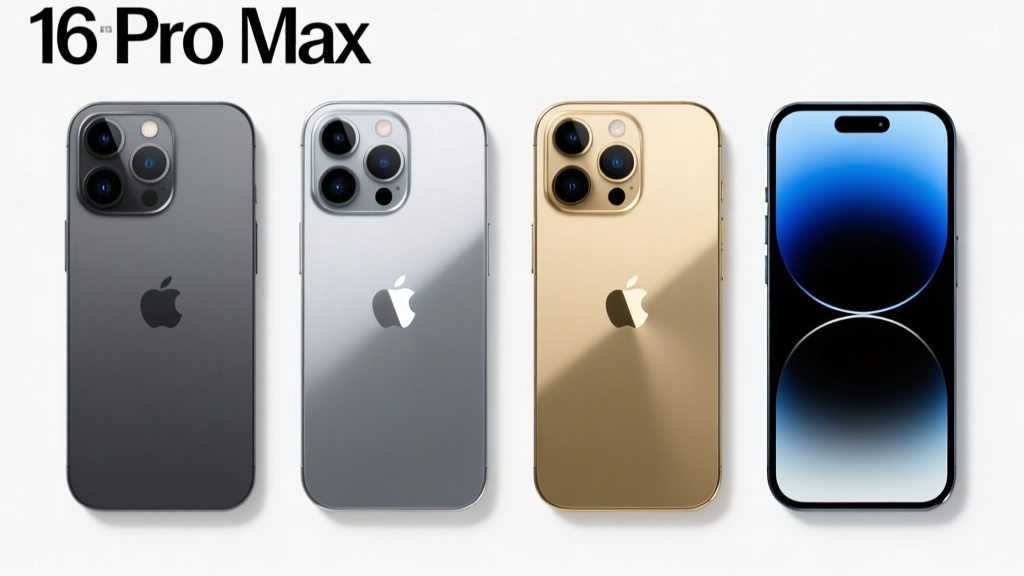 iPhone 16 Pro Max Colors: Which Titanium Shade Is Right for You? (We Tested All 5 in Real Sunlight, Studio Light & Daily Wear)
