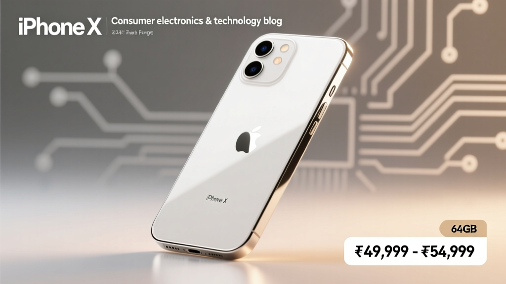 iPhone X 64GB Price in India 2024: Realistic Range (₹8,999–₹14,500), Where to Buy Safely & Why It’s Still Worth Considering in 2024