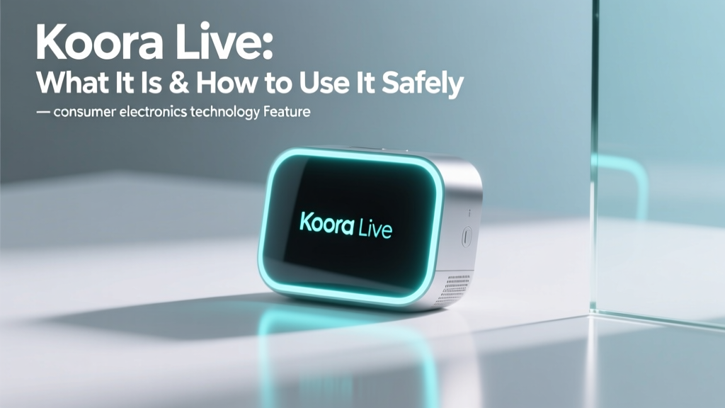 Koora Live Explained: What It Is, How To Use It Safely (Without Malware, Data Leaks, or Legal Risk) — A Step-by-Step 2024 Safety Guide