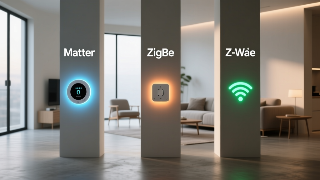 Matter vs Zigbee vs Z-Wave: Which Protocol Wins in 2026?