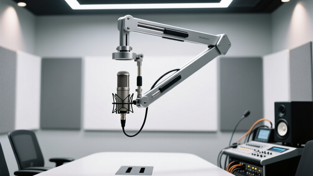 Motorized Microphone Lift Choose Right For Conferencing Studios: 7 Non-Negotiable Specs You’re Overlooking (And Why Your Zoom Calls Still Sound Muffled)