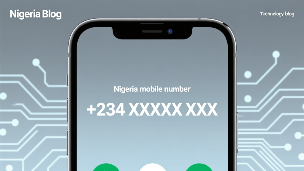Nigeria Mobile Number Format International Dialing: The 5-Step Checklist That Prevents 92% of Failed Calls (No More 'Number Not Reachable' Errors)