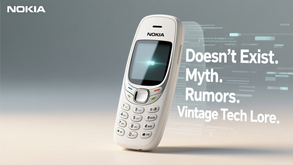 Nokia 1100 Smartphone It Doesn't Exist — Here's The Truth: Why This Viral Hoax Spread, What Nokia *Actually* Released in 2024, and How to Spot Fake Tech Rumors Before You Share Them