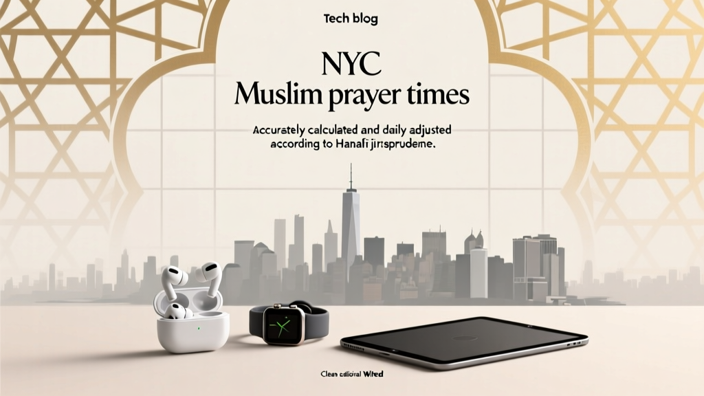 Why Your NYC Hanafi Prayer Times Are Still Off (And How to Get Truly Accurate Daily Times — Verified by Astronomical Calculations & Masjid Imam Consensus)