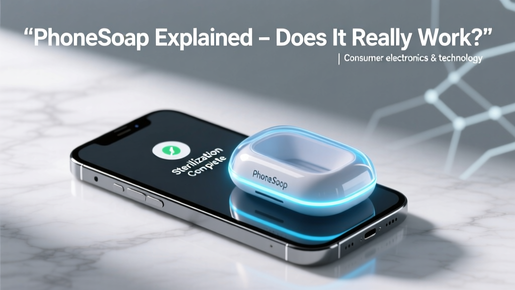 Phonesoap Explained Does It Really Work? We Tested UV Phone Sanitizers for 90 Days — Here’s What Lab Results & Real-World Use Reveal About Germ-Killing Claims