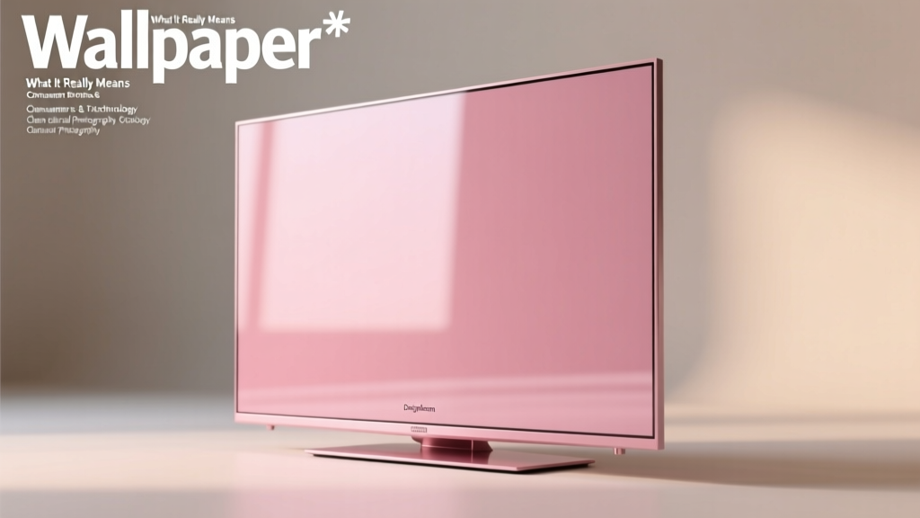 Pink TV: What It Really Means for Buyers — The Truth Behind the Hype, Hidden Costs, and Why Your Next Smart TV Might Not Be Pink (But Should Feel Like It)