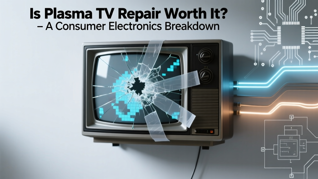 Plasma TV Repair Worth It Or Not? 7 Real-World Factors That Decide Whether Fixing Your Old Plasma Is Smarter Than Buying New in 2024