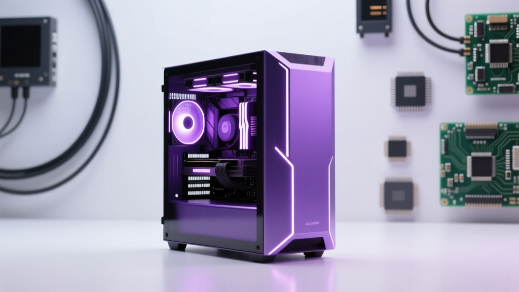 Purple PC Case Wisely: 7 Non-Negotiable Checks Before You Buy (Avoid These 3 Costly Mistakes That Kill Airflow & RGB Sync)
