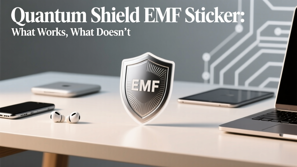 Quantum Shield EMF Sticker Review: What Actually Works (Lab Tests Reveal 0% RF Blocking), What’s Pure Placebo, and What You Should Use Instead
