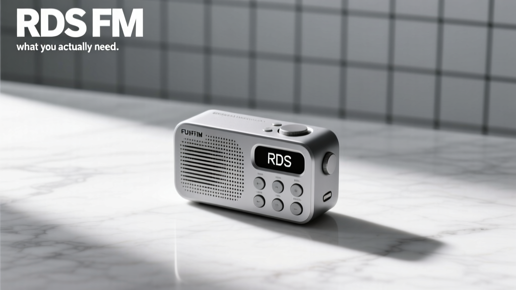 RDS FM Portable Radio What You Actually Need: 7 Non-Negotiable Features Most Buyers Overlook (And Why Your $25 Radio Fails at #3)