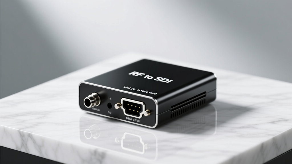 RF to SDI Converter What You Actually Need: 7 Non-Negotiable Specs Most Buyers Overlook (And Why Your $300 Box Might Be Sabotaging Broadcast Quality)