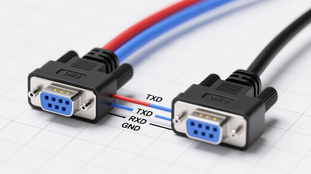 RS232 Cable Pinout Straight vs Null Modem: The One Diagram You’ll Actually Use (No More Crossed Wires or Failed Handshakes)