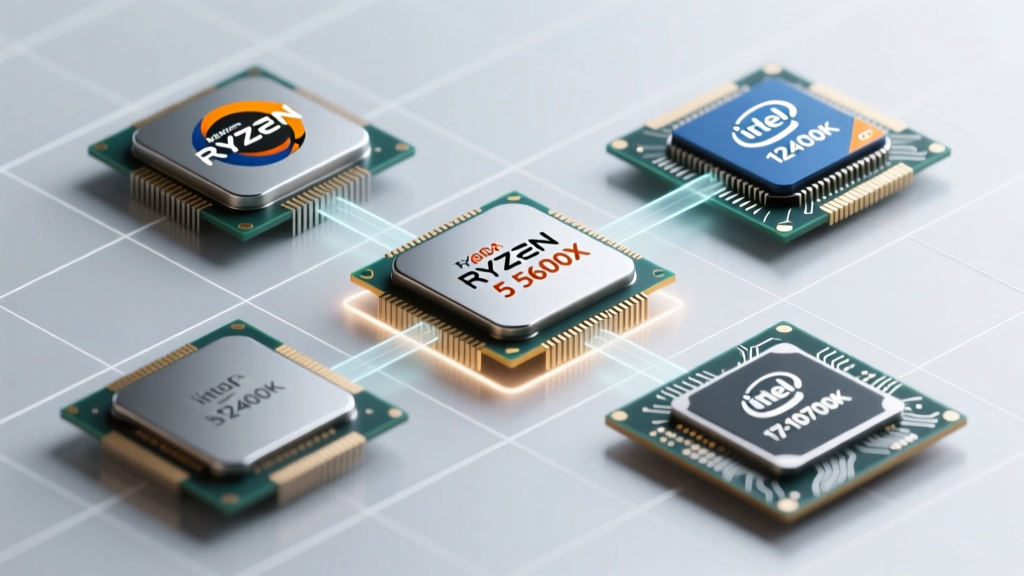 Ryzen 5 5600X Intel Equivalent: Why the i5-12400F Beats the i5-11600K & i7-10700K in Real-World Gaming and Productivity — Benchmarks You Can Trust