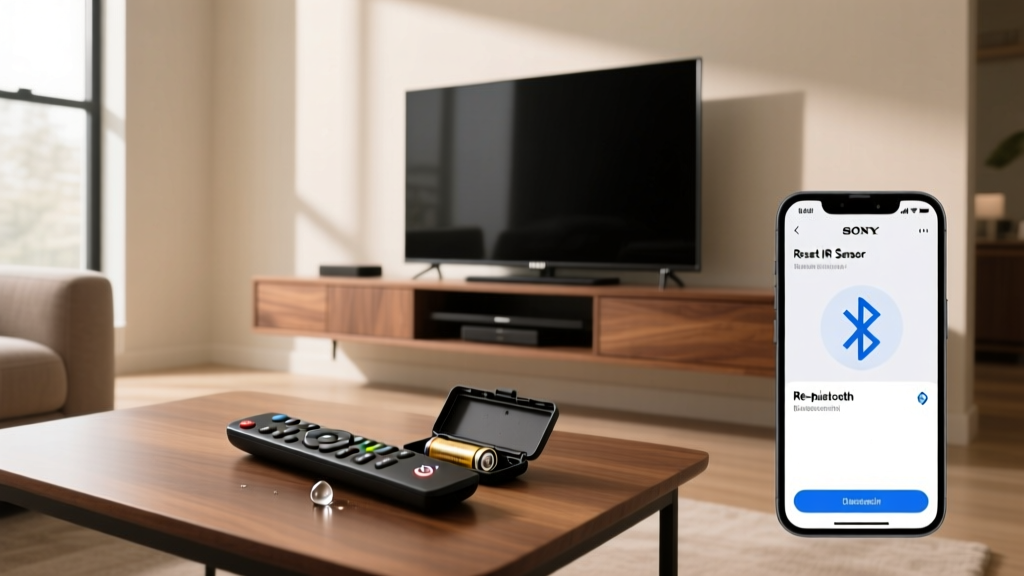 Sony TV Remote Not Working? 7 Quick Fixes That Actually Work (Tested on X90K, A80L & X95J in 2024)