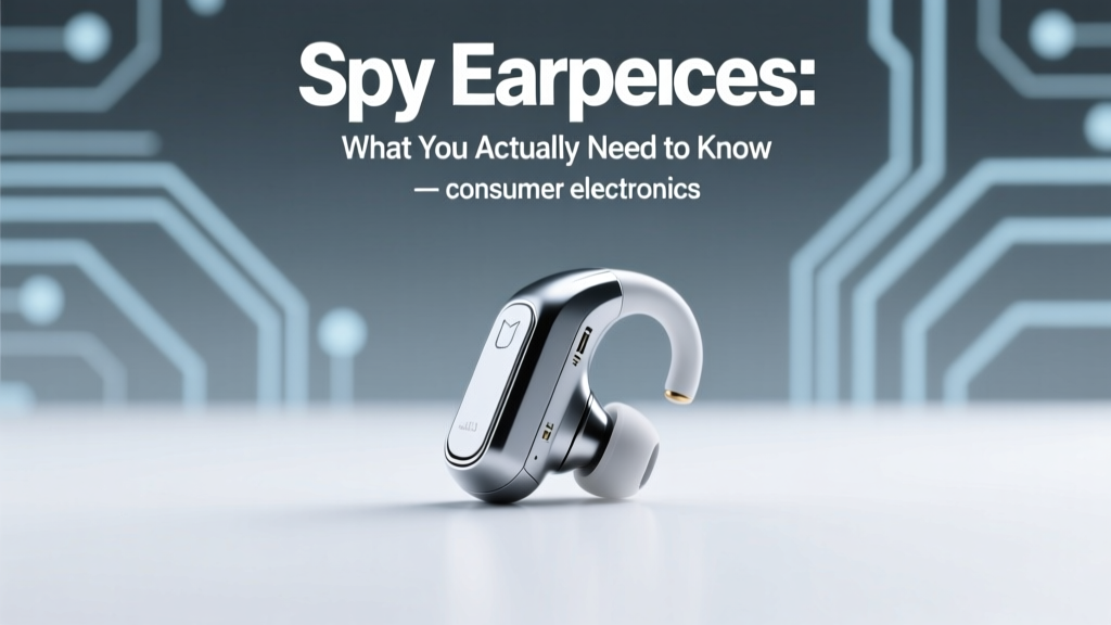 Spy Earpiece What You Actually Need To Know: 7 Legal Truths, 3 Hidden Risks, and Why Most 'Covert' Devices Fail in Real Life (2024 Verified)