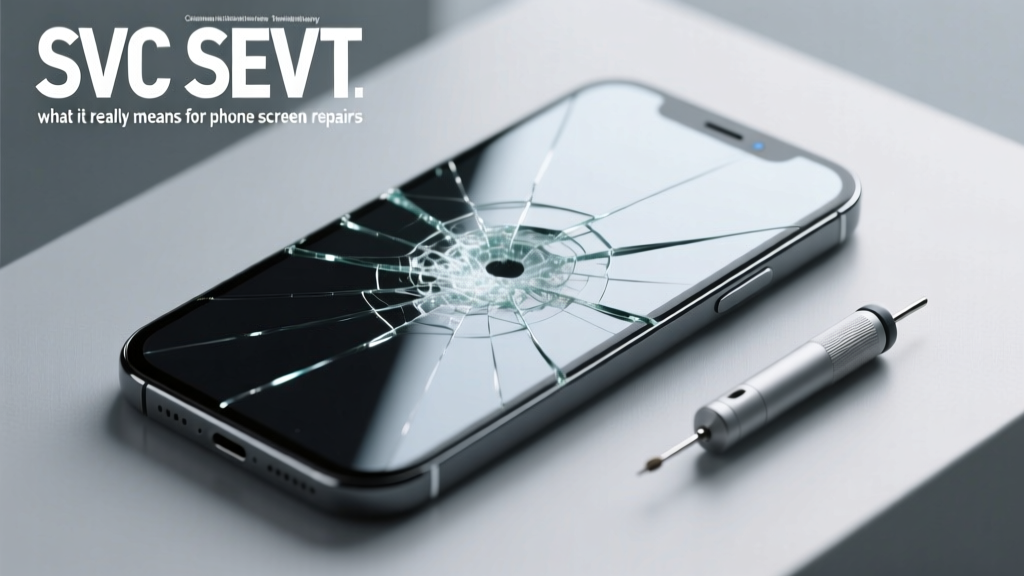 Svc Sevt Explained: What It Really Means for Phone Screen Repairs (And Why Your Repair Quote Just Went Up)